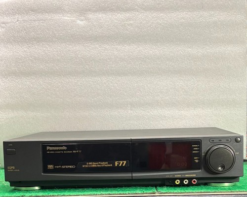 Panasonic f77eg vhs fi - panasonic,